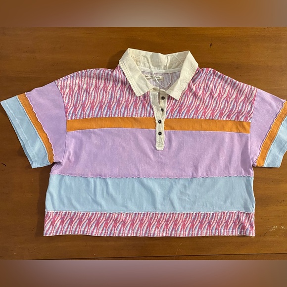 NWOT Free People • We The Free • Bella Polo XL - Picture 7 of 9